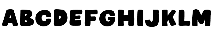Midnight Society Font UPPERCASE