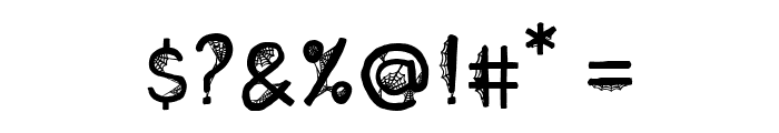 Midnight Spider Font OTHER CHARS