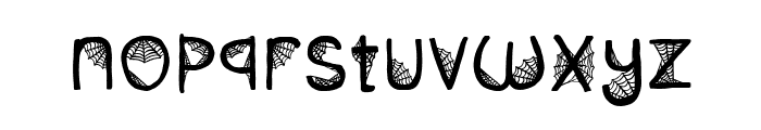 Midnight Spider Font LOWERCASE