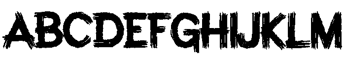 Midnight Spree Font UPPERCASE