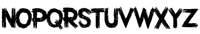 Midnight Spree Font UPPERCASE