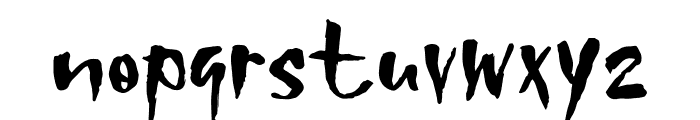 Midnight Stories Font LOWERCASE