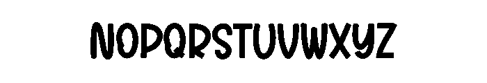 Midnight2 Font LOWERCASE
