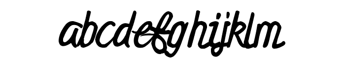 Midnights on the Shore Font LOWERCASE