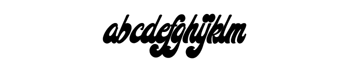 Midway Retro Font LOWERCASE
