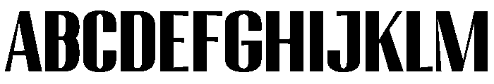 Migha-BlackCNTR Font UPPERCASE