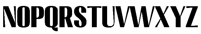 Migha-BlackCNTR Font LOWERCASE