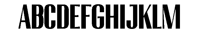 Migha-BlackCondensedCNTR FONT