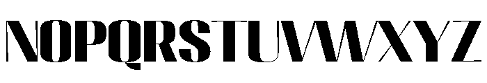 Migha-BlackExpanded Font UPPERCASE
