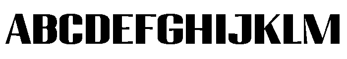 Migha-BlackExpandedCNTR FONT