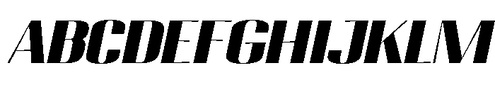 Migha-BlackExpandedSlant FONT