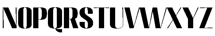 Migha-BlackSemiExpanded Font UPPERCASE