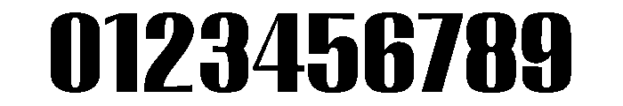 Migha-BlackSemiExpandedCNTR Font OTHER CHARS