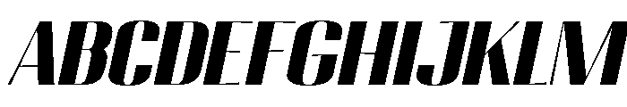 Migha-BlackSemiExpandedSlant FONT