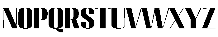 Migha-BlackSemiExpanded Font LOWERCASE