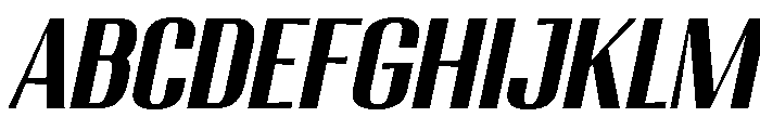 Migha-BoldCNTRSlant FONT