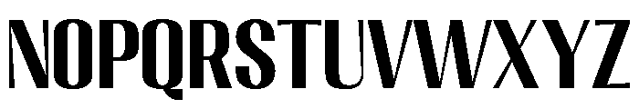 Migha-BoldCNTR Font LOWERCASE
