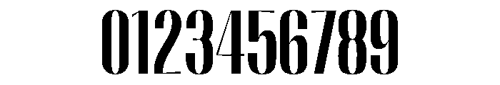 Migha-BoldCondensed Font OTHER CHARS