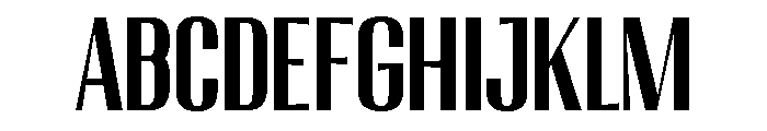 Migha-BoldCondensedCNTR FONT