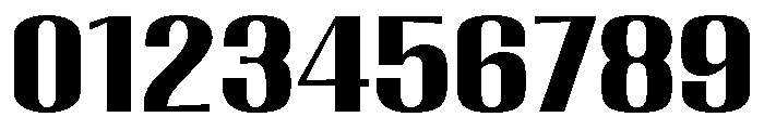 Migha-BoldExpandedCNTR Font OTHER CHARS