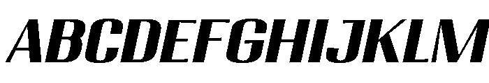 Migha-BoldExpandedCNTRSlant FONT