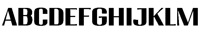 Migha-BoldExpandedCNTR FONT