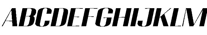 Migha-BoldExpandedSlant FONT
