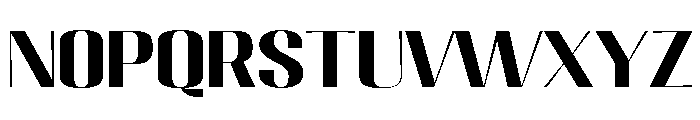 Migha-BoldExpanded Font LOWERCASE