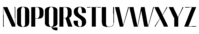Migha-BoldSemiExpanded Font UPPERCASE