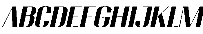 Migha-BoldSemiExpandedSlant FONT