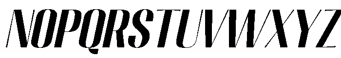 Migha-BoldSlant Font UPPERCASE