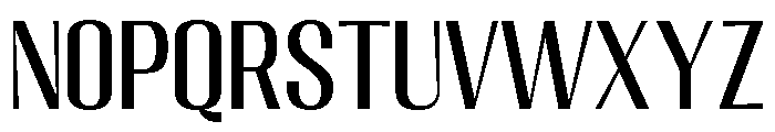 Migha-CNTR Font UPPERCASE