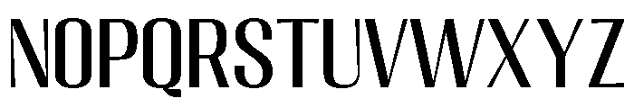 Migha-CNTR Font LOWERCASE