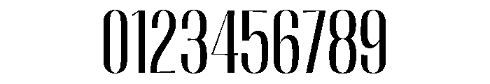 Migha-Condensed Font OTHER CHARS