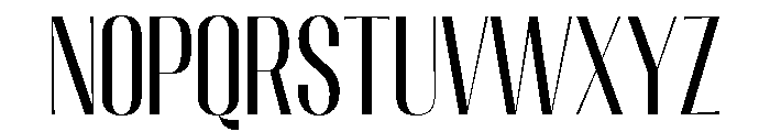 Migha-Condensed Font UPPERCASE