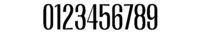 Migha-CondensedCNTR Font OTHER CHARS