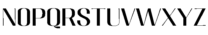 Migha-Expanded Font UPPERCASE