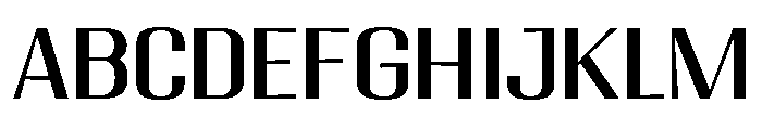 Migha-ExpandedCNTR Font UPPERCASE