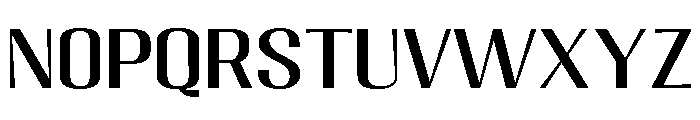 Migha-ExpandedCNTR Font UPPERCASE