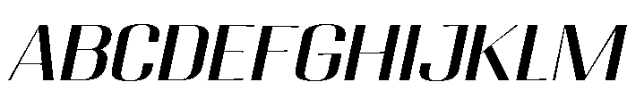 Migha-ExpandedSlant FONT