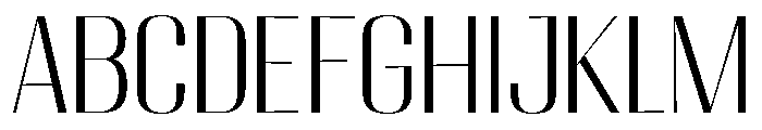 Migha-Light Font UPPERCASE