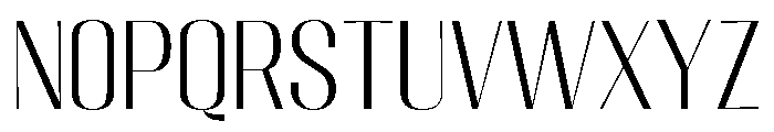 Migha-Light Font UPPERCASE