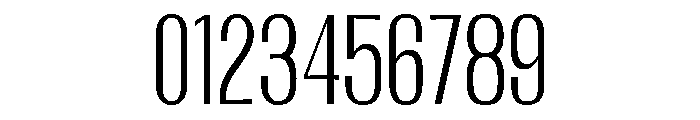 Migha-LightCondensedCNTR Font OTHER CHARS