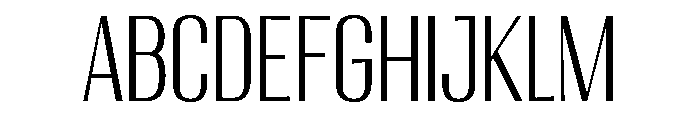 Migha-LightCondensedCNTR FONT