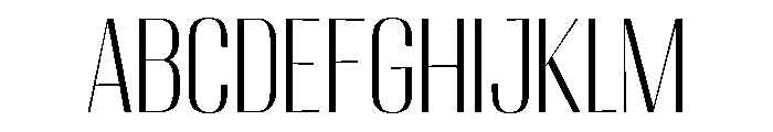 Migha-LightCondensed FONT