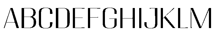 Migha-LightExpanded Font UPPERCASE