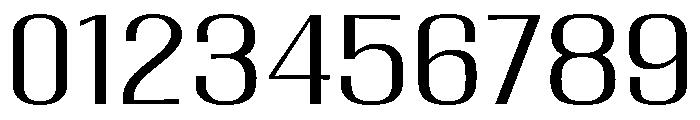 Migha-LightExpandedCNTR Font OTHER CHARS