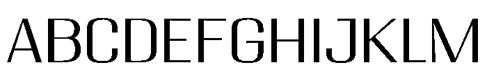 Migha-LightExpandedCNTR FONT