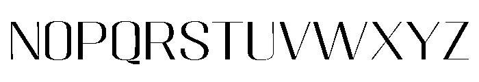 Migha-LightExpanded Font LOWERCASE