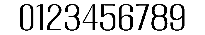 Migha-LightSemiExpandedCNTR Font OTHER CHARS